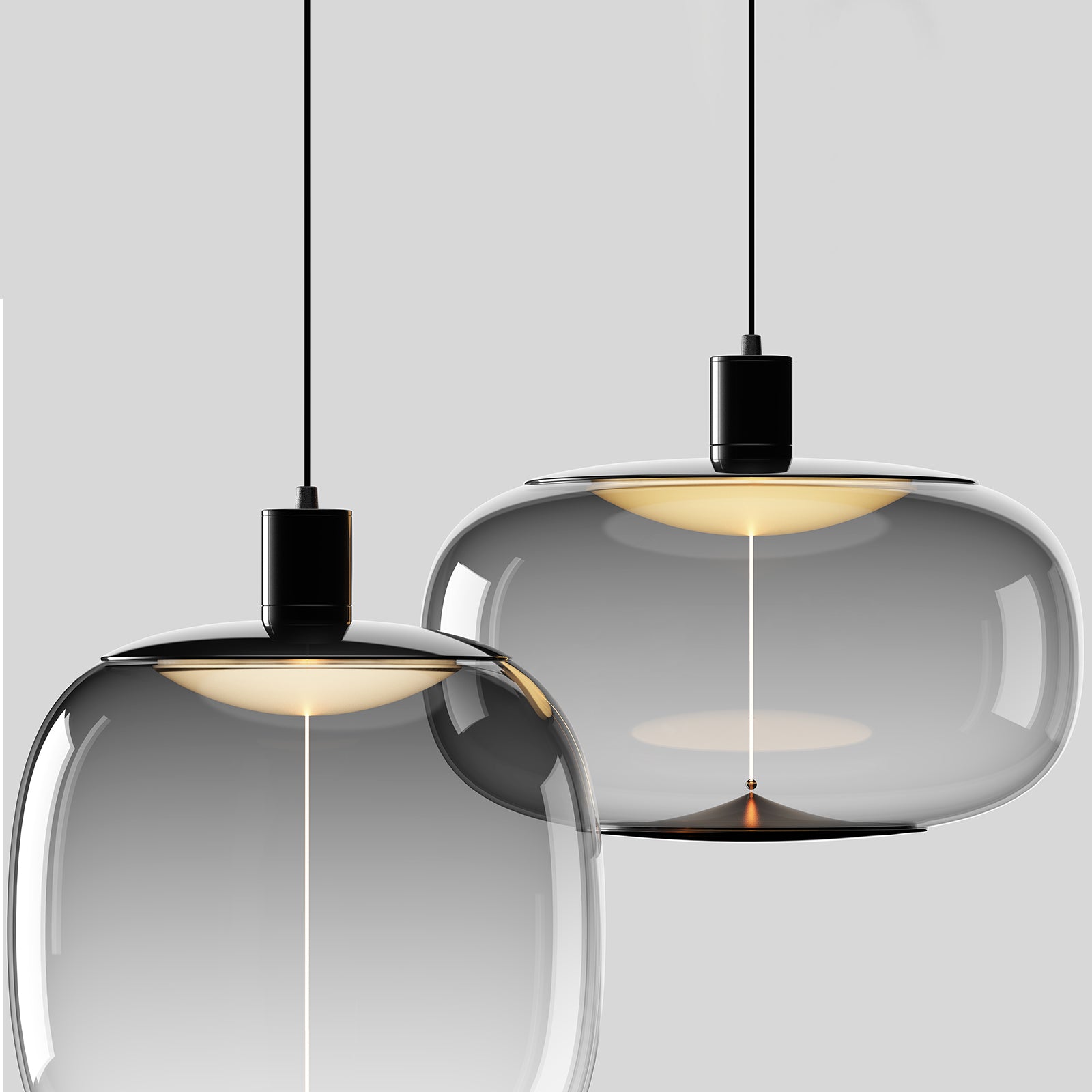 10-Watt 1-Light Modern Dimmable Integrated LED Pendant Light with Drum Shade for Kitchen Island