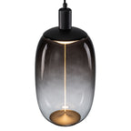 10-Watt 1-Light Modern Dimmable Integrated LED Pendant Light with Drum Shade for Kitchen Island