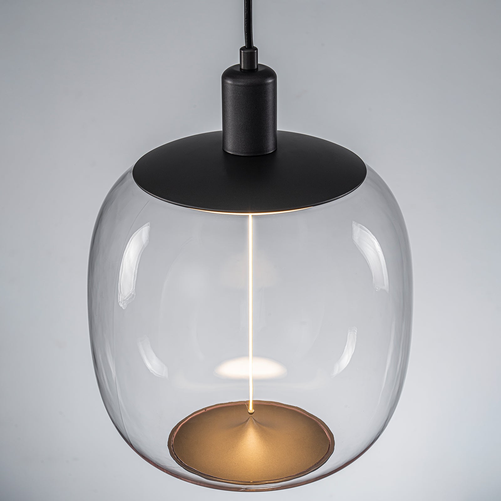 10-Watt 1-Light Modern Dimmable Integrated LED Pendant Light with Drum Shade for Kitchen Island