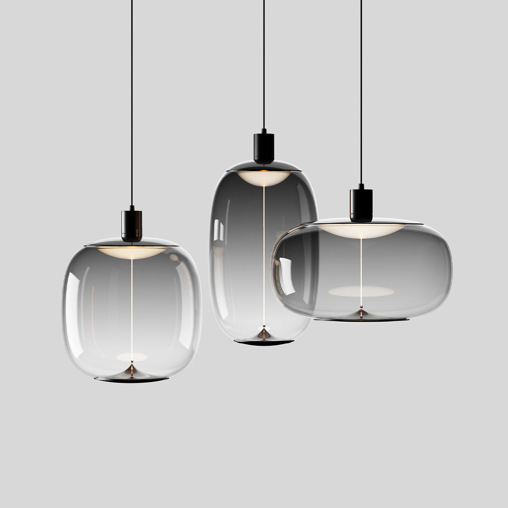 10-Watt 1-Light Modern Dimmable Integrated LED Pendant Light with Drum Shade for Kitchen Island