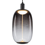 10-Watt 1-Light Modern Dimmable Integrated LED Pendant Light with Drum Shade for Kitchen Island