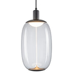 10-Watt 1-Light Modern Dimmable Integrated LED Pendant Light with Drum Shade for Kitchen Island