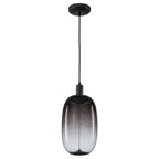 10-Watt 1-Light Modern Dimmable Integrated LED Pendant Light with Drum Shade for Kitchen Island