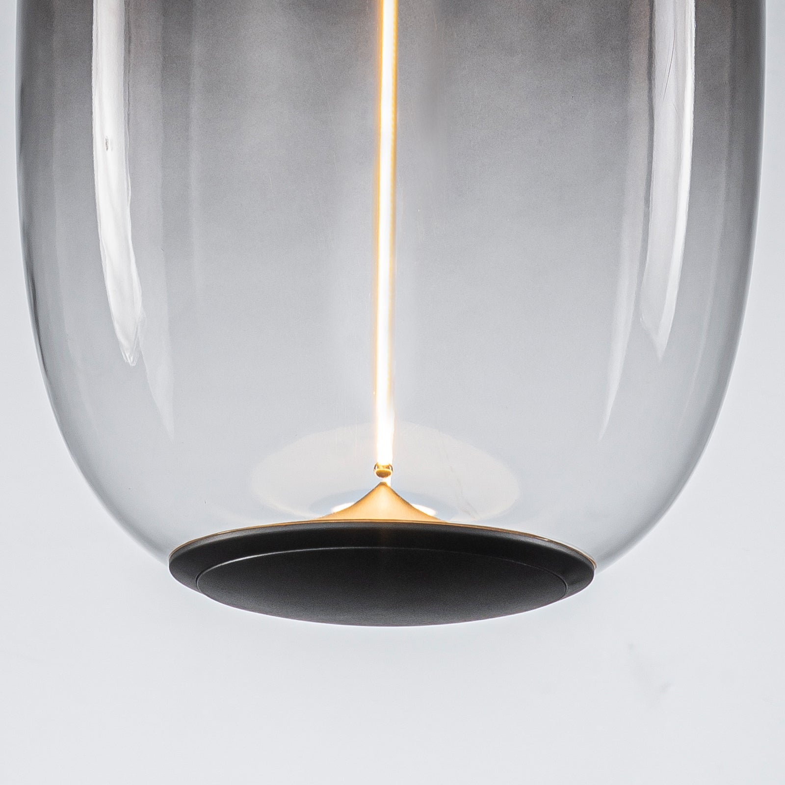 10-Watt 1-Light Modern Dimmable Integrated LED Pendant Light with Drum Shade for Kitchen Island