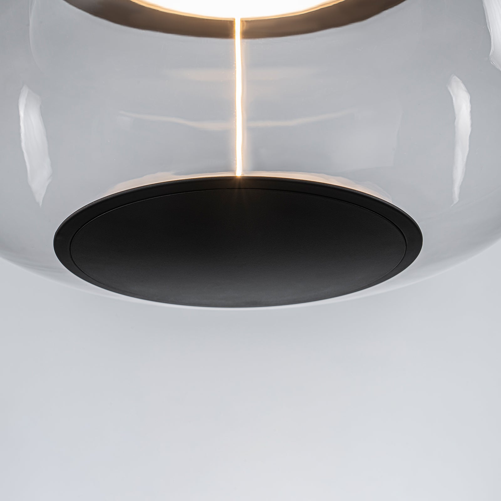10-Watt 1-Light Modern Dimmable Integrated LED Pendant Light with Drum Shade for Kitchen Island