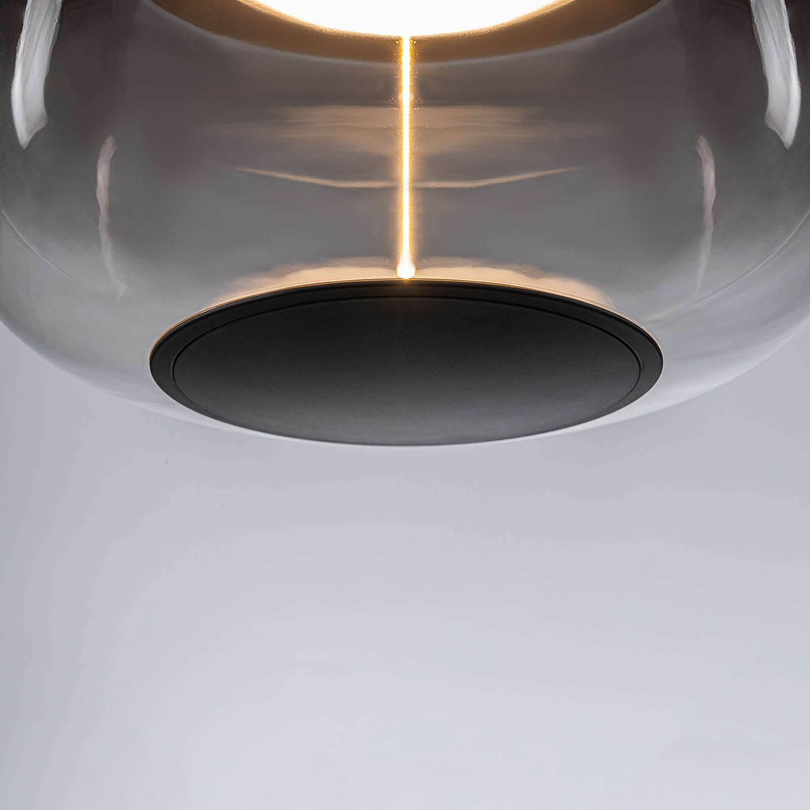 10-Watt 1-Light Modern Dimmable Integrated LED Pendant Light with Drum Shade for Kitchen Island
