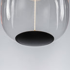 10-Watt 1-Light Modern Dimmable Integrated LED Pendant Light with Drum Shade for Kitchen Island