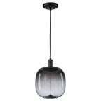 10-Watt 1-Light Modern Dimmable Integrated LED Pendant Light with Drum Shade for Kitchen Island