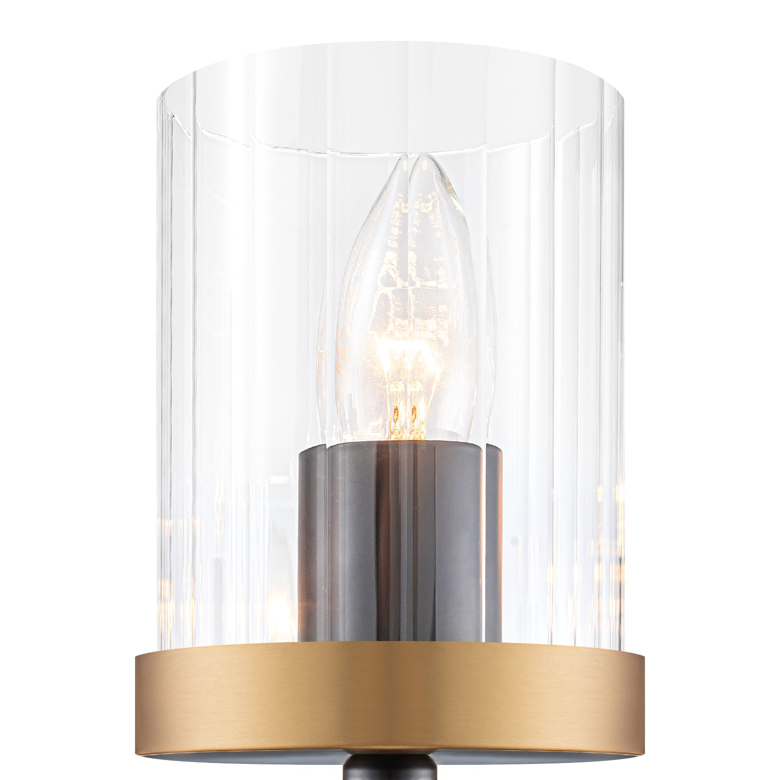 35.24 in. 16-Light Modern Luxury Black Gold Iron Chandelier Pendant Lighting with Glass Shades for Living Room, Dining