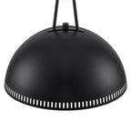 15.75 in. 3-Light Vintage Industrial Metal Dome Pendant Light Chandelier with Iron Shade for Kitchen, Dining