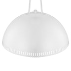 15.75 in. 3-Light Vintage Industrial Metal Dome Pendant Light Chandelier with Iron Shade for Kitchen, Dining