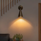 Antique Brass White Ceramic Wall Sconce | SKU 81010000076538 | A81010000076538 (4).jpg