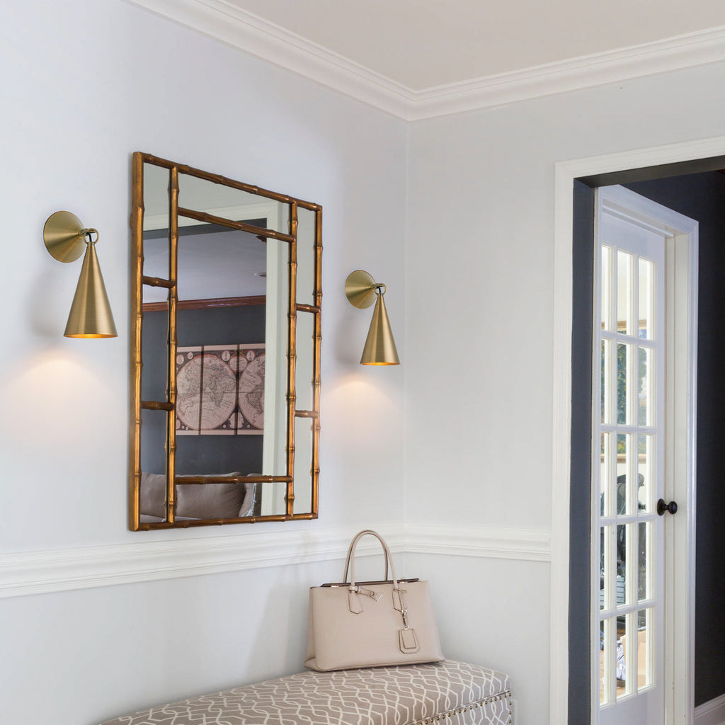 Antique Brass White Ceramic Wall Sconce | SKU 81010000076538 | A81010000076538 (5).jpg