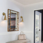 Antique Brass White Ceramic Wall Sconce | SKU 81010000076538 | A81010000076538 (5).jpg