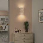 Matte Black Matte White Travertine Wall Sconce | SKU 81010000077948 | A81010000077948 (6).jpg