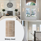 Matte Black Matte White Travertine Wall Sconce | SKU 81010000077948 | A81010000077948 (7).jpg