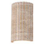 Matte Black Matte White Travertine Wall Sconce | SKU 81010000077948 | A81010000077948 (14).jpg