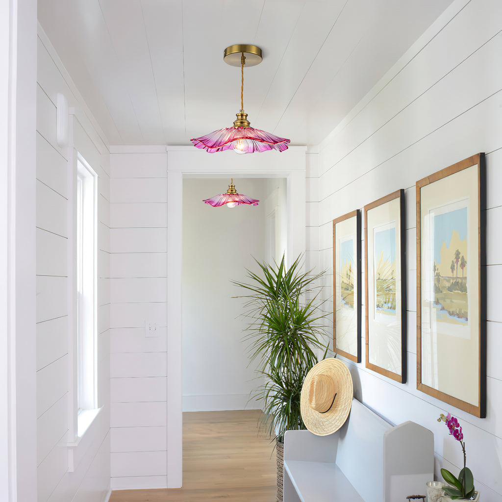 Gold Natural Brass Ceramic Single Pendant Light | SKU 81010000082038 | A81010000082038 (5).jpg