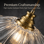 Gold Natural Brass Clear Glass Ceramic Single Pendant Light | SKU 81010000082058 | A81010000082058 (2).png