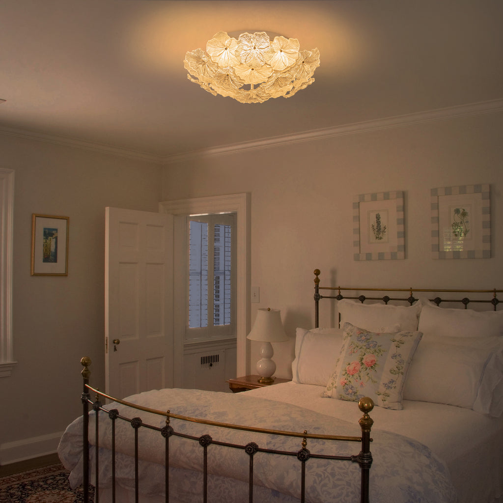 Matte White White Frosted Glass Ceramic Flush Mount Ceiling Light | SKU 81010000083148 | A81010000083148 (5).jpg
