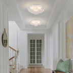 Matte White White Frosted Glass Ceramic Flush Mount Ceiling Light | SKU 81010000083148 | A81010000083148 (6).jpg