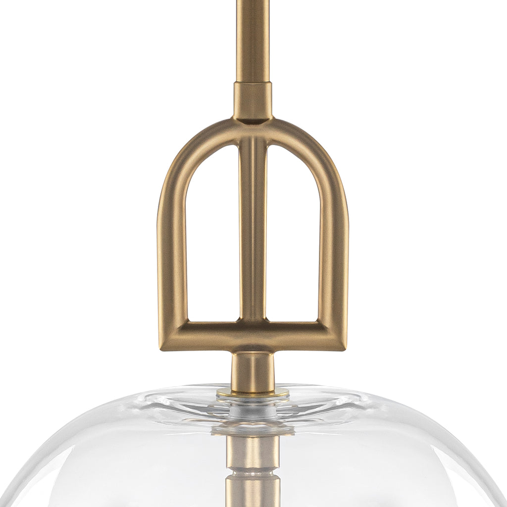 Natural Brass White Clear Glass Wood 2-Light Bell Pendant Light | SKU 81010000086458 | A81010000086458 (6).jpg