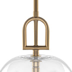 Natural Brass White Clear Glass Wood 2-Light Bell Pendant Light | SKU 81010000086458 | A81010000086458 (6).jpg