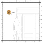 Gold Natural Brass Wall Sconce | SKU 81010000087728 | A81010000087728 (2).jpg