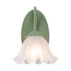 White Sage Green Frosted Glass Ceramic Wall Sconce | SKU 81010000087798 | A81010000087798 (12).jpg