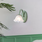 White Sage Green Frosted Glass Ceramic Wall Sconce | SKU 81010000087798 | A81010000087798 (1).jpg