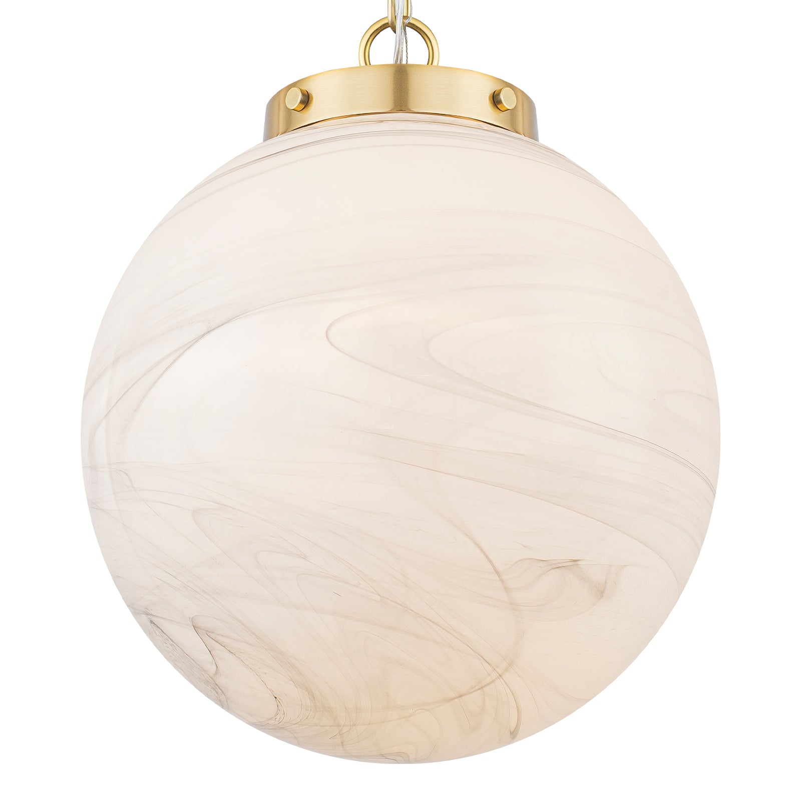 Natural Brass Matte White Clear Glass Ceramic Globe Pendant Light | SKU 81010000088638 | A81010000088638 (3).jpg