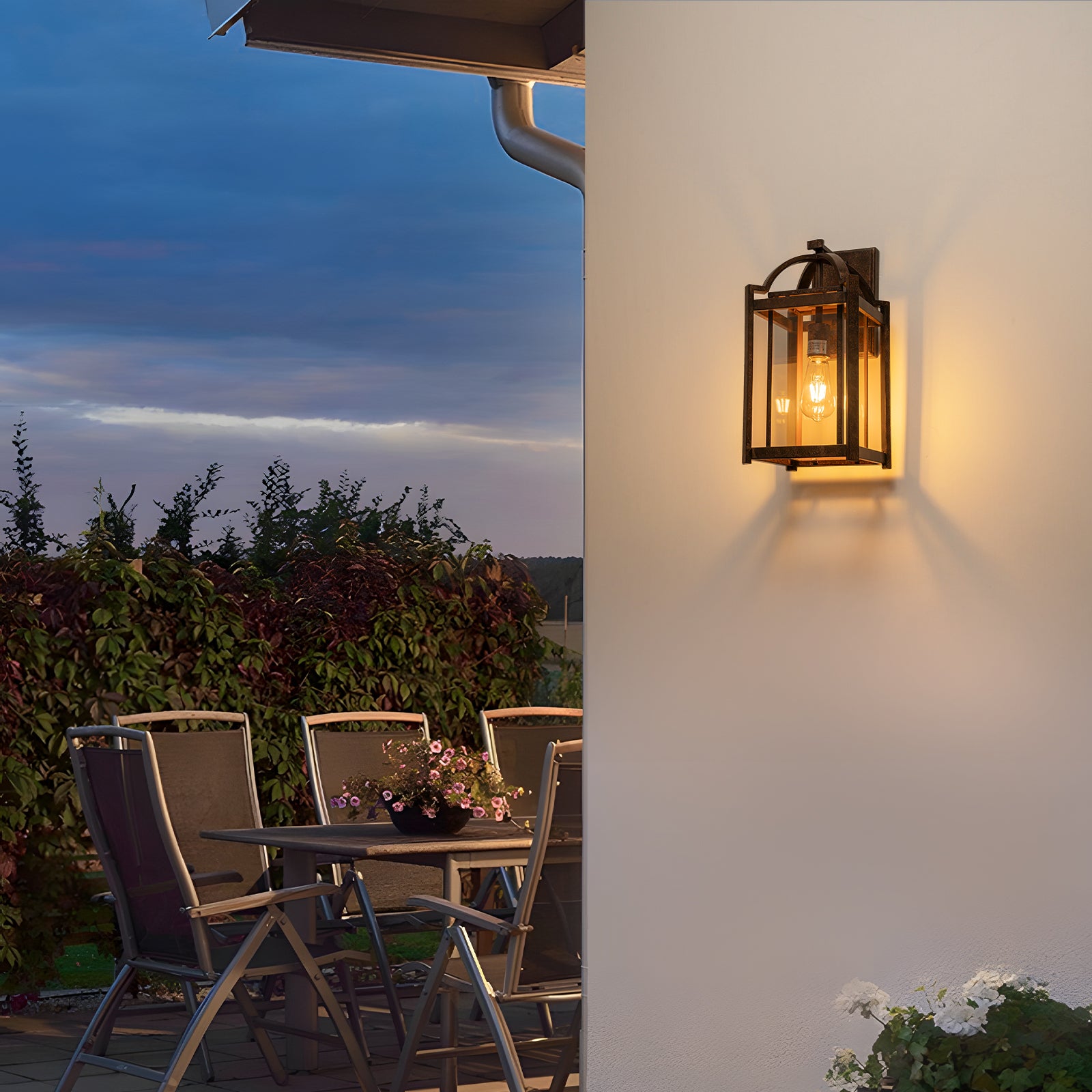 White Ceramic Outdoor Wall Light | SKU 81010000090338 | A81010000090338 (3).jpg