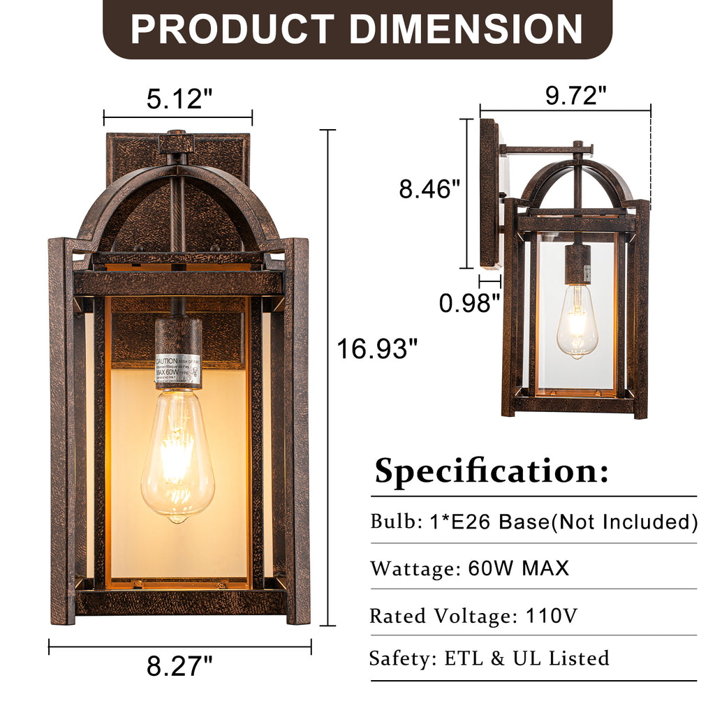 White Ceramic Outdoor Wall Light | SKU 81010000090338 | A81010000090338 (7).jpg