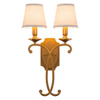 Gold Antique Brass Linen Wall Sconce | SKU 81010000090398 | A81010000090398 (2).jpg