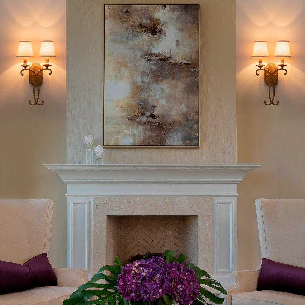 Gold Antique Brass Linen Wall Sconce | SKU 81010000090398 | A81010000090398 (8).jpg