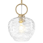 Natural Brass Light Brass Clear Glass Ceramic Single Pendant Light | SKU 81010000091488 | A81010000091488 (1).jpg