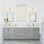 Natural Brass White Opal Glass Ceramic 2-Light Wall Sconce | SKU 81010000092888 | A81010000092888 (2).jpg
