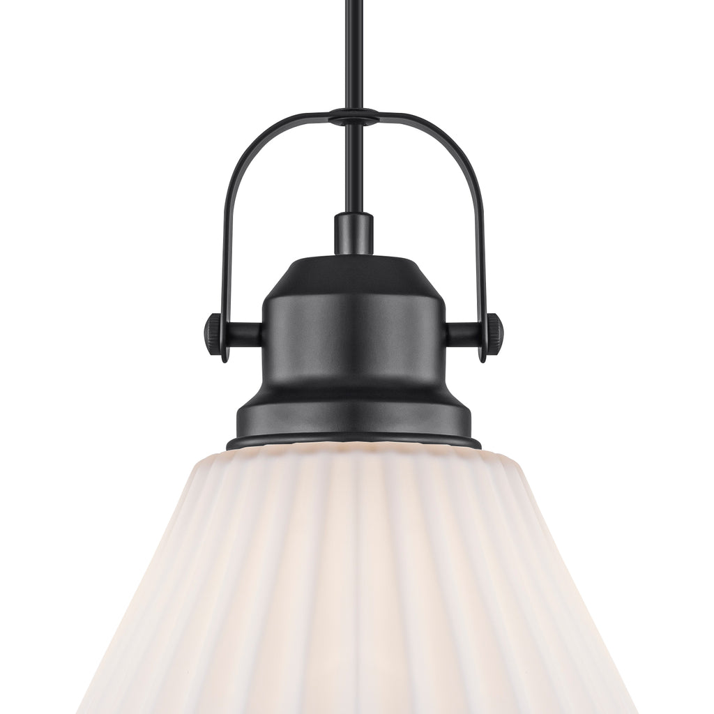Matte Black White Ceramic Dome Pendant Light | SKU 81010000096418 | A81010000096418 (3).jpg