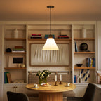 Matte Black White Ceramic Dome Pendant Light | SKU 81010000096418 | A81010000096418 (8).jpg