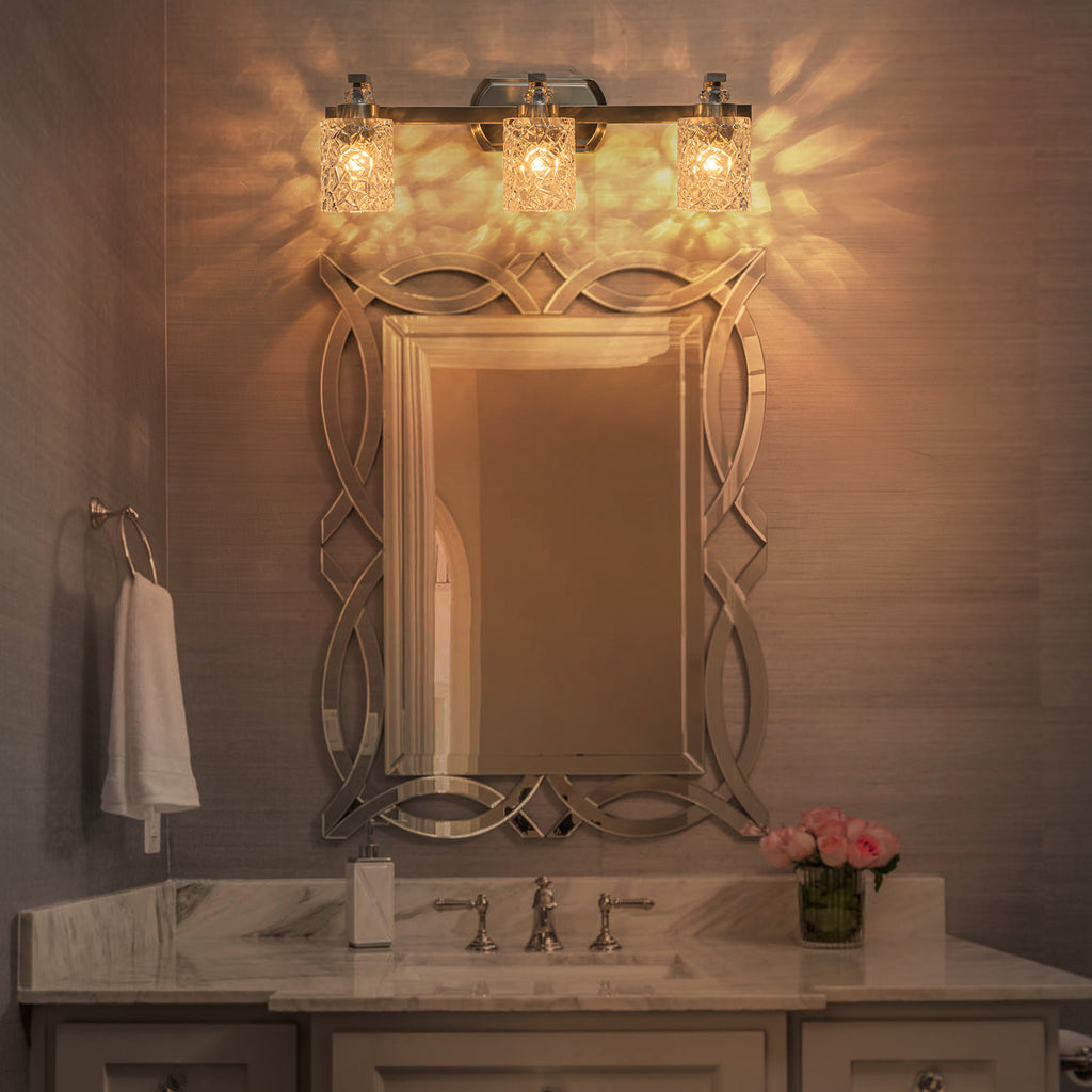White Clear Glass Ceramic 3-Light Vanity Light | SKU 81010000100478 | A81010000100478 (4).jpg