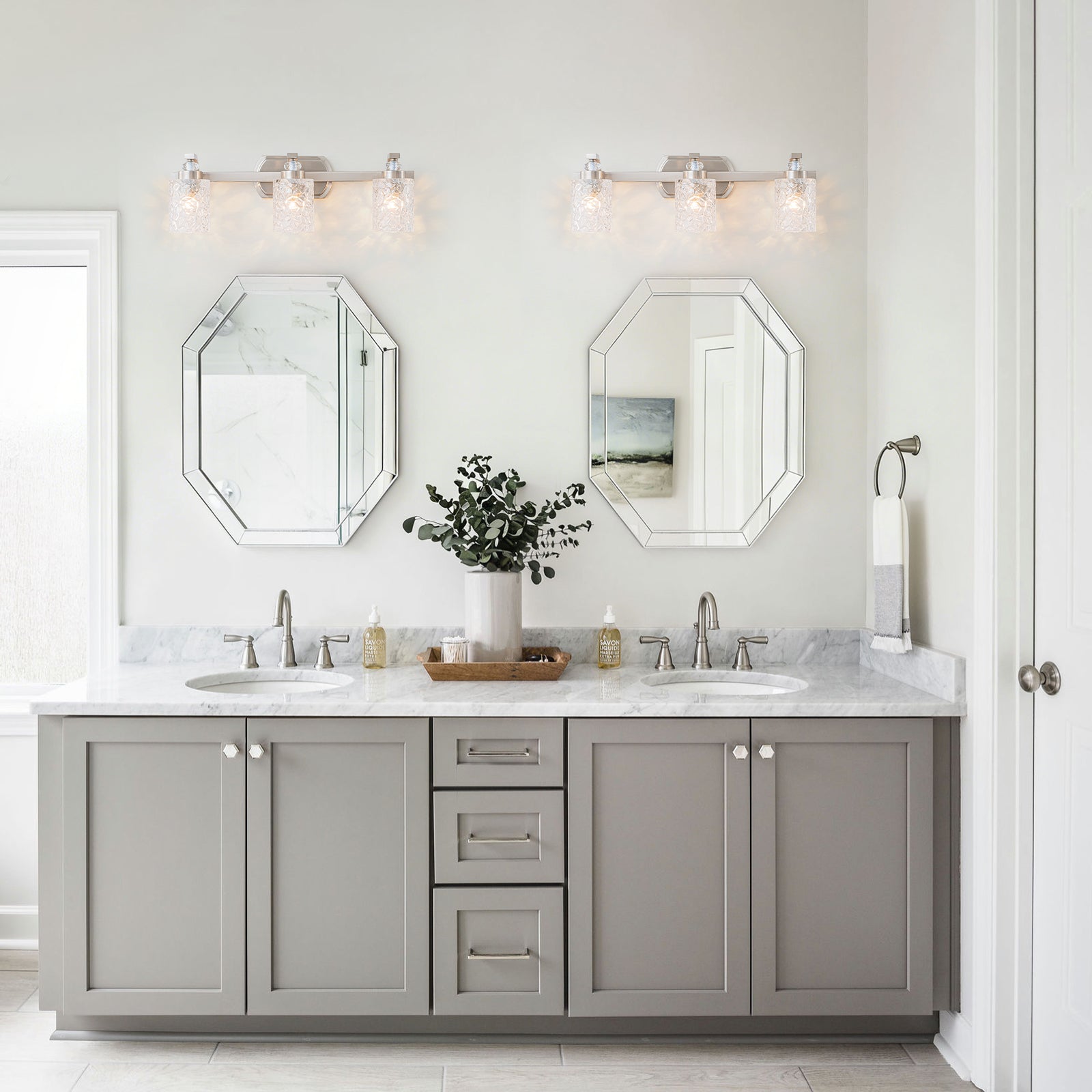 White Clear Glass Ceramic 3-Light Vanity Light | SKU 81010000100478 | A81010000100478 (6).jpg