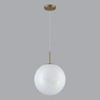 Antique Brass Matte White Clear Glass Ceramic Globe Pendant Light | SKU 81010000103468 | A81010000103468 (6).jpg