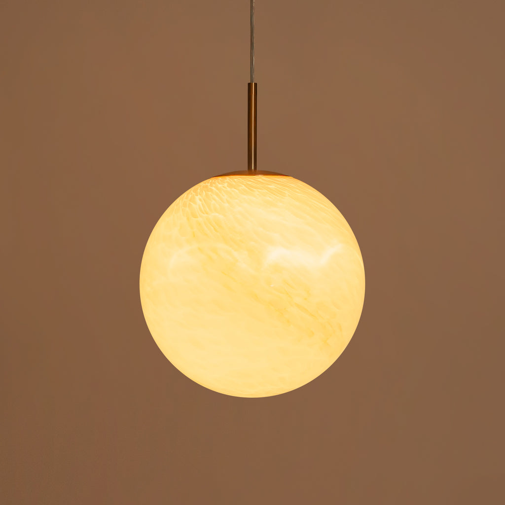 Antique Brass Matte White Clear Glass Ceramic Globe Pendant Light | SKU 81010000103468 | A81010000103468 (7).jpg