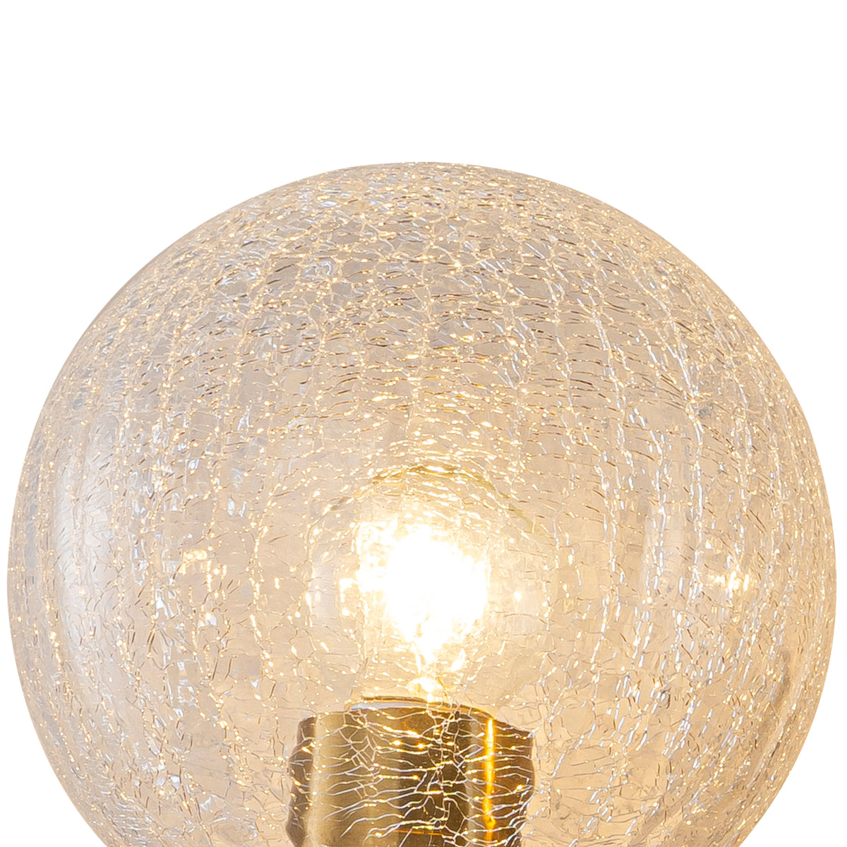3-Light Crackled Glass Globe Wall Sconce Modern Vanity Light - product image 11 | Zenvolit