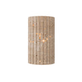 Travertine Dimmable LED Wall Sconce with Vertical Grooved Design - product image 17 | Zenvolit