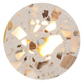 Terrazzo LED Wall Light with Multicolor Marble Pattern Fixture - product image 2 | Zenvolit