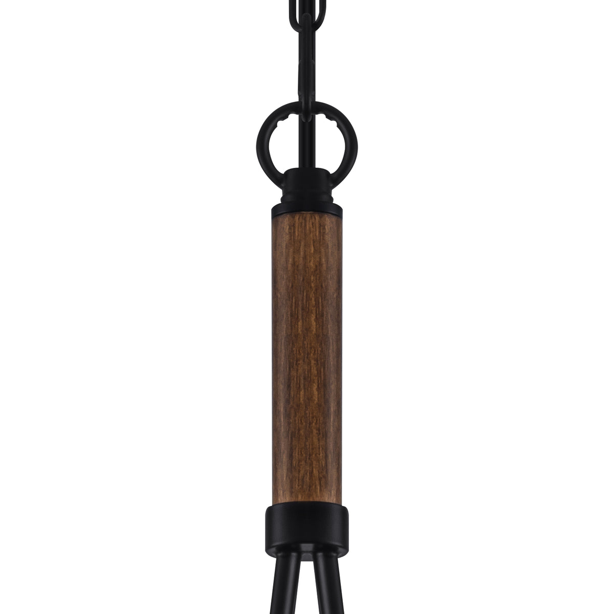 Modern Black Dome Pendant Light with Gold Interior Kitchen Lamp - product image 6 | Zenvolit