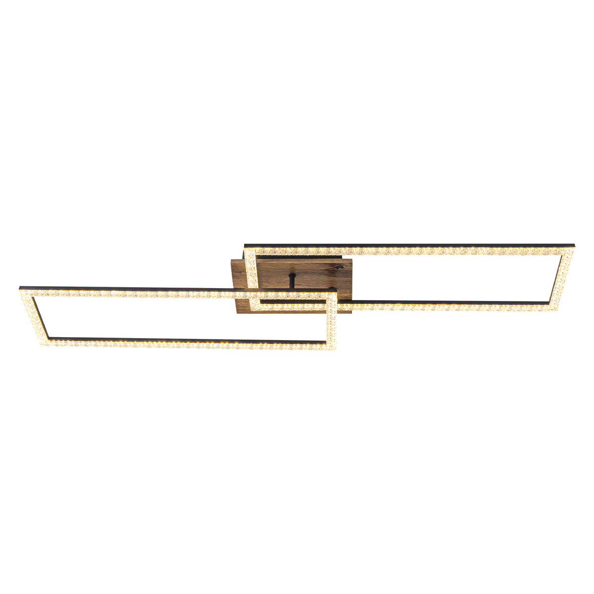 41 inch Dual Frame Rectangular Integrated LED Flush Mount Ceiling Light with Triac Dimmable - product image 7 | Zenvolit