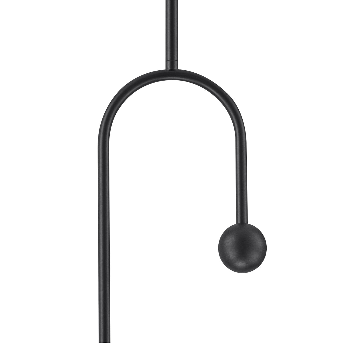 Black Dual Globe LED Pendant Light Dimmable Modern Hanging Fixture - product image 6 | Zenvolit