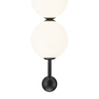 Black Dual Globe LED Pendant Light Dimmable Modern Hanging Fixture - product image 8 | Zenvolit